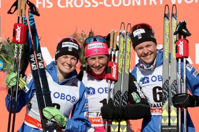 Sadie Maubet Bjornsen, Marit Bjørgen and 1 more