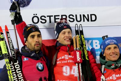 Tarjei Bø, Martin Fourcade and 1 more