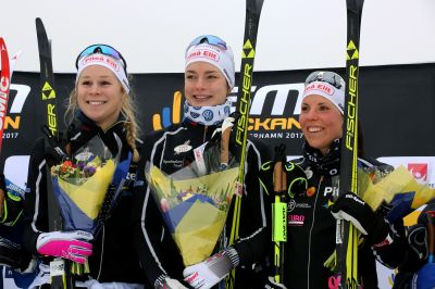 Charlotte Kalla, Sofia Henriksson and 1 more