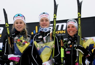 Charlotte Kalla, Sofia Henriksson and 1 more