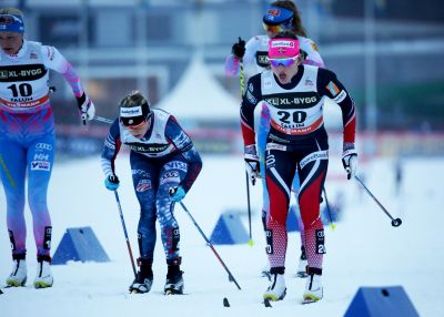 Jessica Diggins, Maiken Caspersen Falla