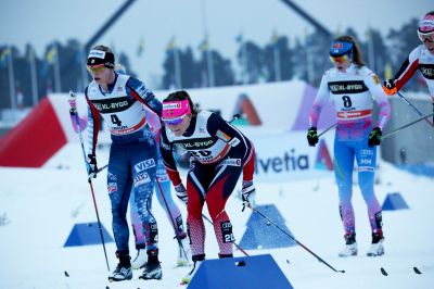 Jessica Diggins, Maiken Caspersen Falla