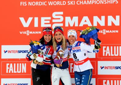 Charlotte Kalla, Marit Bjørgen and 1 more