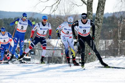 Calle Halfvarsson, Dario Cologna and 2 more