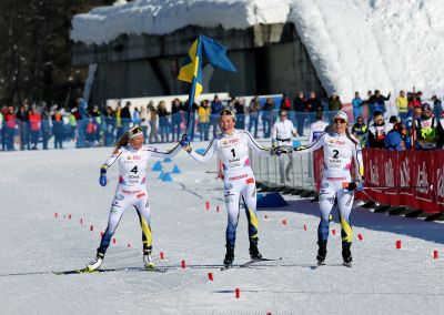 Johanna Hagström, Moa Lundgren and 1 more