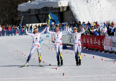 Johanna Hagström, Moa Lundgren and 1 more