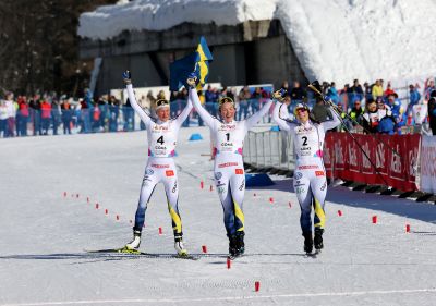 Johanna Hagström, Moa Lundgren and 1 more