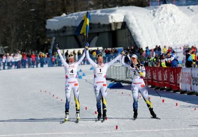 Johanna Hagström, Moa Lundgren and 1 more