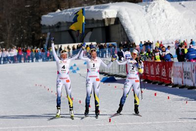 Johanna Hagström, Moa Lundgren and 1 more