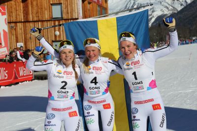 Johanna Hagström, Moa Lundgren and 1 more