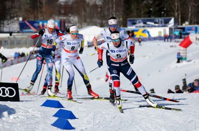 Marit Bjørgen, Anna Dyvik and 1 more