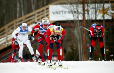 Marit Bjørgen, Therese Johaug and 1 more