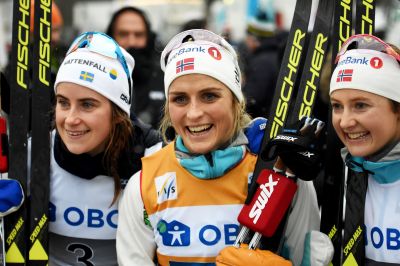 Ebba Andersson, Ingvild Flugstad Østberg and 1 more