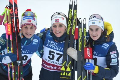 Ebba Andersson, Astrid Uhrenholdt Jacobsen and 1 more