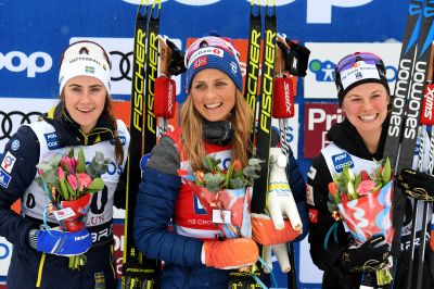 Ebba Andersson, Jessica Diggins and 1 more