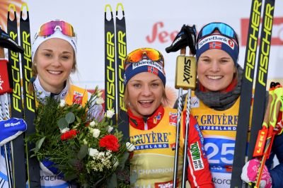 Stina Nilsson, Maiken Caspersen Falla and 1 more