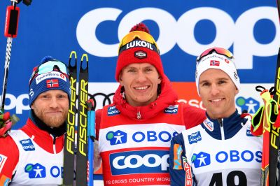 Martin Johnsrud Sundby, Alexander Bolshunov and 1 more