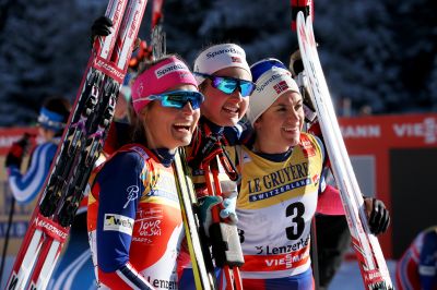 Heidi Weng, Ingvild Flugstad Østberg and 1 more