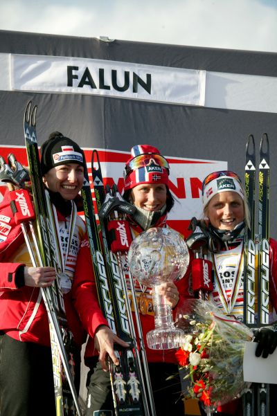 Marit Bjørgen, Therese Johaug and 1 more