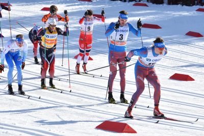 Group Cross Country skiing