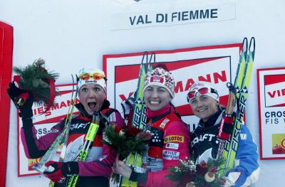 Justyna Kowalczyk, Petra Majdic and 1 more