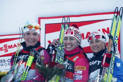 Justyna Kowalczyk, Petra Majdic and 1 more