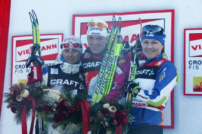 Justyna Kowalczyk, Petra Majdic and 1 more