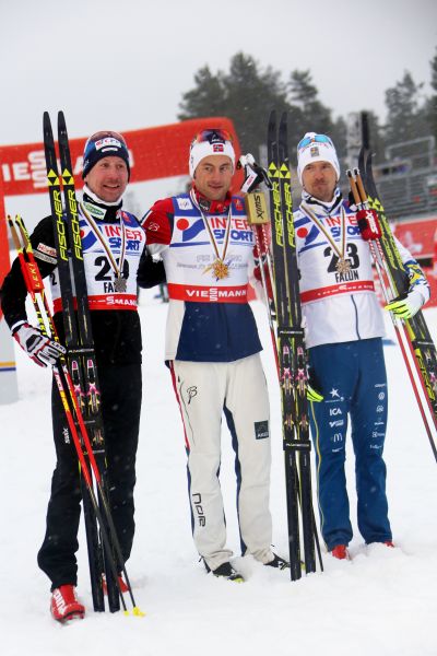 Petter Northug jr, Johan Olsson and 1 more