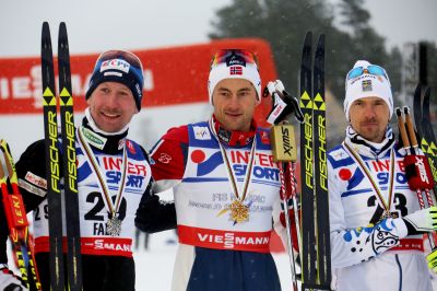 Petter Northug jr, Johan Olsson and 1 more