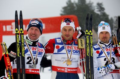 Petter Northug jr, Johan Olsson and 1 more