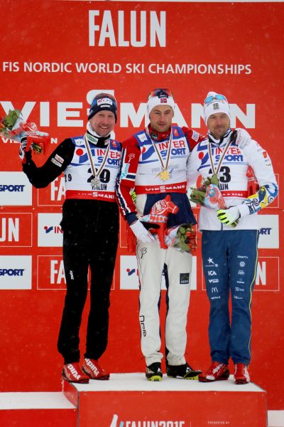 Petter Northug jr, Johan Olsson and 1 more