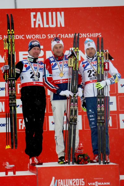 Petter Northug jr, Johan Olsson and 1 more