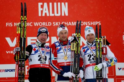 Petter Northug jr, Johan Olsson and 1 more