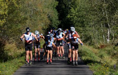 Group Cross Country skiing