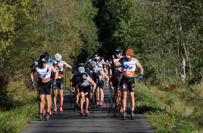 Group Cross Country skiing