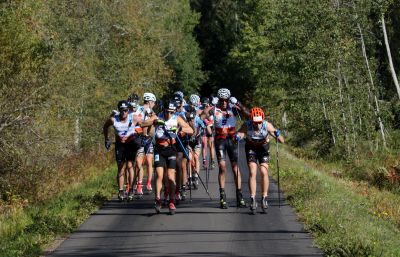 Group Cross Country skiing