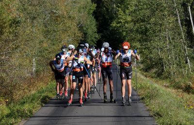 Group Cross Country skiing