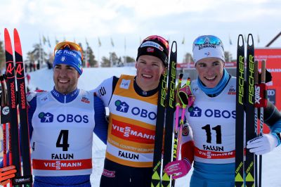 Johannes Høsflot Klæbo, Federico Pellegrino and 1 more