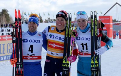 Johannes Høsflot Klæbo, Federico Pellegrino and 1 more