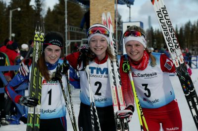 Ebba Andersson, Emma Ribom and 1 more