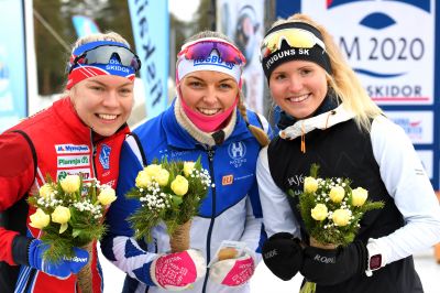 Louise Lindström, Elin Andersson and 1 more