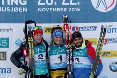 Tarjei Bø, Simon Fourcade and 1 more