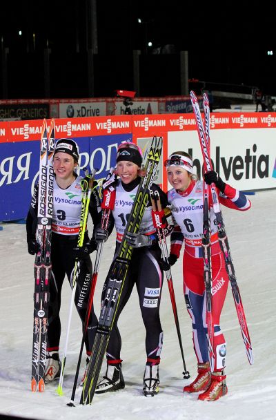 Kikkan Randall, Laurien Van Der Graaff and 1 more