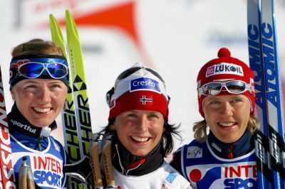 Marit Bjørgen, Virpi Kuitunen / Sarasvuo and 1 more