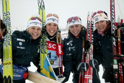 Anna Haag, Charlotte Kalla and 2 more