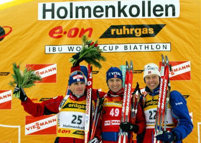 Ole Einar Bjørndalen, Halvard Hanevold and 1 more
