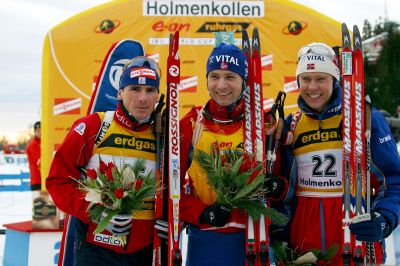 Ole Einar Bjørndalen, Halvard Hanevold and 1 more