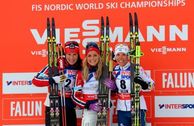 Charlotte Kalla, Marit Bjørgen and 1 more