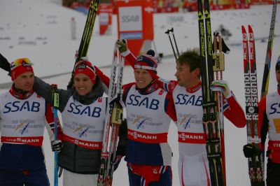 Niklas Dyrhaug, Petter Northug jr and 2 more