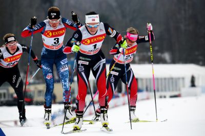 Marit Bjørgen, Sophie Caldwell Hamilton